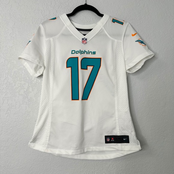 Nike NFL Official Miami Dolphins Ryan Tannehill #17 Field Jersey Women's Size M - Picture 1 of 6